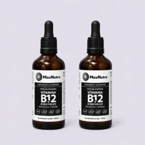 Pack 2 Vitaminas B12 + Ácido Fólico