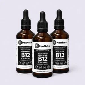 Pack 3 Vitaminas B12 + Ácido Fólico