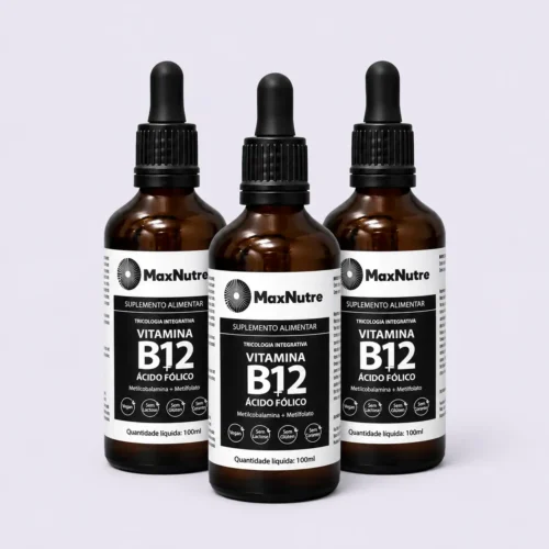 Pack 3 Vitaminas B12 + Ácido Fólico