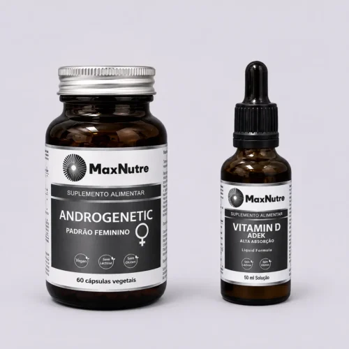 Pack Hair Active Feminino + Vitamina ADEK