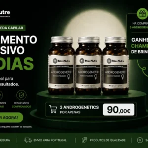 Pack 3 Hair Active Feminino + Champô Menta